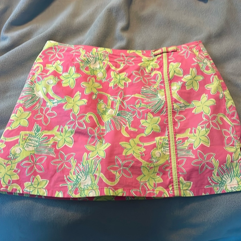 Lilly Pulitzer Monkey Skirt